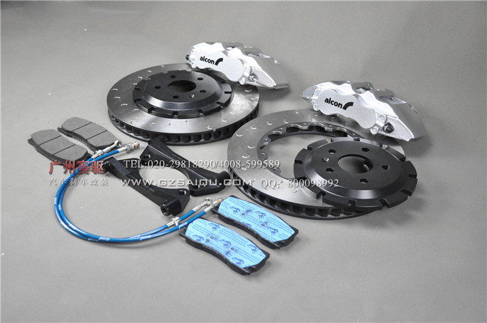Alcon 正品大六活塞高性能剎車鮑魚(yú)