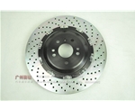 BREMBO原裝380*34MM高性能分體剎車打孔盤(pán) 配合8活塞卡鉗 散熱性能良好