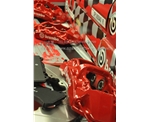 雷克薩斯車系IS300 ES350 LS LX等車型升級(jí)意大利BREMBO 競技版剎車套裝 競技專用6活塞卡鉗