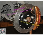 奔馳GL450改裝升級BREMBO原裝進(jìn)口剎車套裝大六活塞卡鉗頂級剎車配置