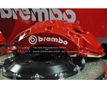 奔馳GLK剎車升級(jí)brembo大六活塞剎車套件，奔馳GLK改裝